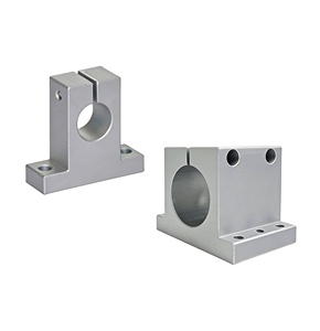 ตัวรองรับแกนเชิงเส้นแบบ T ชนิด T Shaft Holder - แบบหนีบ ทำจากอะลูมิเนียม/สแตนเลส สำหรับอุปกรณ์อัตโนมัติ - Product Image 3