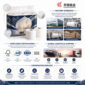 Papel Higiénico Premium de 4 Capas con Diseño de Arco Islámico y Atardecer en un Fuerte Costero Árabe de Baréin - Product Image 2