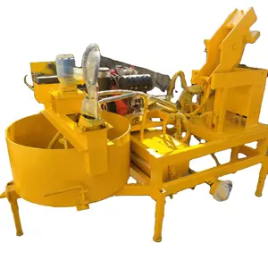 Mud Clay Brick Production Line Cheap Clay Mixer Making Machine Interlocking Brick Interlocking Block, Lego Bricks... 1 Worker