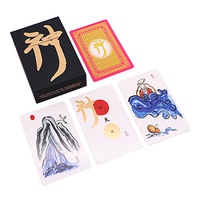 Cartes de souscription de personnaliser, avec impression inspirante de corée, pour marquer la vie