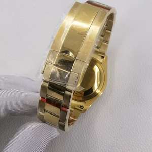 Reloj Mecánico de Lujo con Movimiento 4130, Esfera de 40 mm de Diámetro, Caja de Oro Grueso Electrochapado - Product Image 6