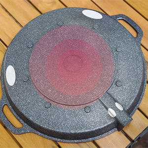 Poêle <span class=keywords><strong>à</strong></span> griller antiadhésive de camping en fonte d'aluminium Poêle <span class=keywords><strong>à</strong></span> griller de camping Plaque chauffante antiadhésive robuste Camping <span class=keywords><strong>Van</strong></span> Life - Product Image 2