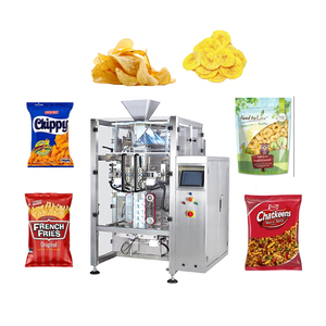 Nhà Máy Giá đồ ăn nhẹ túi Puff thực phẩm sắc nét chuối chuối chuối chip vffs khoai tây chiên khoai tây chiên tự động Máy đóng gói túi - Product Image 1