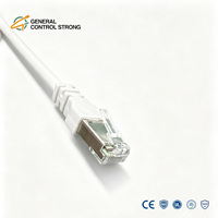 Kabel Ethernet Cat6 Grosir Tipis 28AWG RJ45 Kabel Jaringan Server Rack Patch Cord Massal CE RoHS OEM ODM