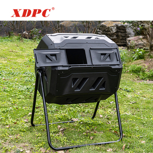 XDB-436 Compost bin plastic garden tumbling composter