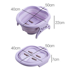 Bassin de bain de trempage des <span class=keywords><strong>pieds</strong></span>, spa aquatique et outil de massage des points d'acupuncture des <span class=keywords><strong>pieds</strong></span>, enlever la peau morte/ancienne de vos <span class=keywords><strong>pieds</strong></span> - Product Image 5