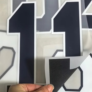 Números Personalizados, Nombres de Jugadores, Transferencia de Serigrafía por Calor con Plastisol para Camisetas de Fútbol, Nombre para Camiseta del <span class=keywords><strong>Barcelona</strong></span> - Product Image 6