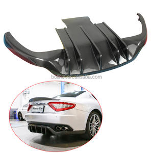 Difusor trasero de fibra de carbono estilo <span class=keywords><strong>MC</strong></span> para <span class=keywords><strong>Maserati</strong></span> Granturismo GTS parachoques trasero difusor de labios kit de carrocería 2008-2016 - Product Image 1
