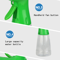 Mini ventilateur électrique Portable de refroidissement par brouillard d'eau, longue durée de fonctionnement, pour les voyages et le Camping, Offre Spéciale