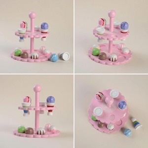 Juego <span class=keywords><strong>de</strong></span> Juguetes <span class=keywords><strong>de</strong></span> Cocina Ecológicos <span class=keywords><strong>de</strong></span> Madera Montessori, Pasteles Apilables para Niños <span class=keywords><strong>de</strong></span> 2 a 7 Años, <span class=keywords><strong>Juguete</strong></span> Interactivo <span class=keywords><strong>de</strong></span> Educación Temprana |   OEM ODM - Product Image 3