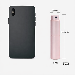 Botol Parfum Aluminium Mewah 8ml 10ml, <span class=keywords><strong>Atomizer</strong></span> Parfum Portabel Isi Ulang, Cocok untuk Hadiah Promosi - Product Image 3