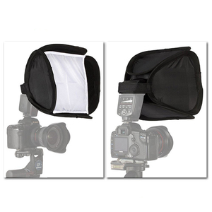 23*23cm có thể gập lại cho Softbox cho <span class=keywords><strong>Photo</strong></span> <span class=keywords><strong>Studio</strong></span> Flash Light Box phản ánh Bìa Diffuser Phụ Kiện máy ảnh - Product Image 3