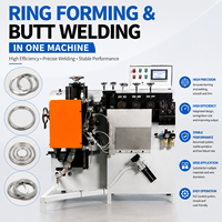 Machine industrielle automatique de formage de fil CNC pour la production de boucles et d'anneaux en fer et en acier avec contrôle de haute précision