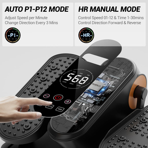 Expédition à temps, gain de place, 12 niveaux de vitesse, machine elliptique sous le bureau pour renforcer les muscles du bas du corps - Product Image 4