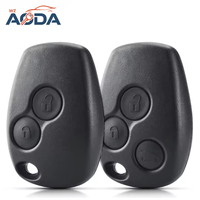Coque de clé de voiture à distance 2/3 boutons pour clés de véhicules Renault Dacia Modus Clio 3 Twingo HO