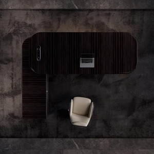 Công Nghệ Hiện Đại MDF Boss Bàn L-Hình Chủ Tịch Bàn Sơn Mài Bảng Điều Chỉnh Modular Nội Thất Văn Phòng Cho Kinh Doanh Ăn Uống Nghiên Cứu Sử Dụng - Product Image 4