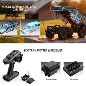 Nouvel Arrivage MJX H8H V2 RC Crawler Véhicule Tout-Terrain Brushless à l'Échelle 1:8 avec Blocage de Différentiel, Télécommande 2 Canaux et Chargeur 80M - Product Image 5