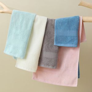 Pure Cotton Face Towel 33x71 Cm Solid Color Soft Absorbent Home Use Rectangular Towels For Bath And Sports - Product Image 4