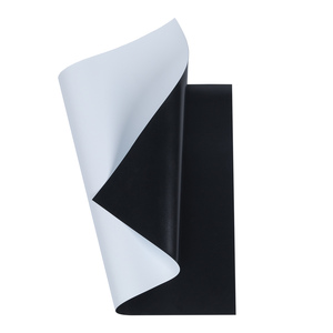Pellicola di proiezione in PVC rivestita di supporto nera resistente all'acqua 1.1 da 0.25mm tessuto di proiezione frontale bianco per linguetta tensionato - Product Image 2