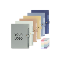 Carpeta de Archivos Expandible SHLAN A4 con 5 Bolsillos, Acordeón, Botón de Cierre, 15 Separadores, 150 Páginas, para Material Escolar y de Oficina