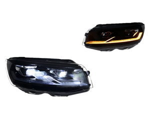 ชุดไฟหน้าสำหรับรถยนต์ Volkswagen <span class=keywords><strong>Caravelle</strong></span>, Multivan T6 ไฟเดย์ไลท์ LED แบบปรับแต่งพร้อมไฟเลี้ยวแบบไล่ระดับ - Product Image 1