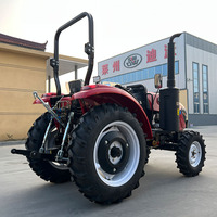 Tracteur Agricole Minière 4x4 50 CV EPA de Chine avec Chargeur Frontal et Rétrocaveuse, Tracteur de Pelouse Petit Modèle Camion Kubota