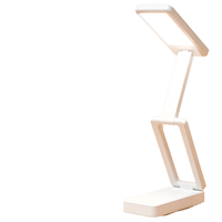 Lampe de table LED portable rechargeable par USB, à intensité variable, 3 températures de couleur, protection oculaire, flexible, multifonctionnelle, moderne, DC pour la lecture