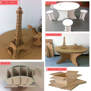 Ruk mbc מתנד סכין <span class=keywords><strong>cnc</strong></span> מכונת-iso9001 אין חיתוך עובש עבור נייר דבש & קרטון תיבת prototyping - Product Image 3