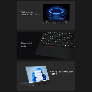 14,1 pulgadas 360 grados <span class=keywords><strong>Convertible</strong></span> Yoga Notebook Laptop para uso personal/comercial/estudiante nuevo hogar Ordinateur portátil Pc - Product Image 4