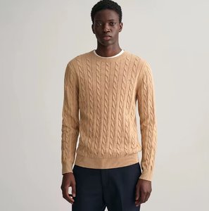 Pull Ralph personnalisé de qualité supérieure 2026, style Old Money, pull pour <span class=keywords><strong>homme</strong></span> en coton 100% pur - Product Image 2