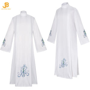 Camisa con cuello romano del clero, túnicas católicas, venta al por mayor, túnicas del clero, trajes de Iglesia - Product Image 1