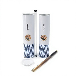 Factory Custom Eco-Friendly Biodegradable Push Pop Sushi Tube Packaging Paper Cylinder Box Food Grade <b>Container</b> - Product Image 3