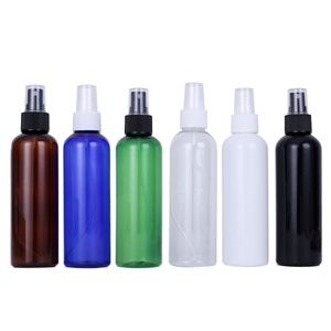 Flacon pulvérisateur en plastique PET vide de 20 ml, 30 ml, 50 ml, 60 ml, 100 ml, 120 ml, 150 ml, 200 ml, 250 ml, transparent/blanc/vert/bleu/ambre pour l'emballage - Product Image 1
