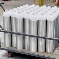 Cilindro de Oxígeno Medicinal de Aluminio de 6.7 Litros, Estándar ISO7866 DOT-3AL