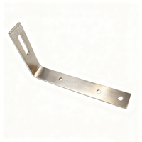 Support de fixation pour tuiles de toit inclinées solaires, crochet de toit pour système de montage de panneaux solaires sur toit plat