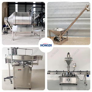 Línea de Producción Automática de Alta Eficiencia para Mezclar y Llenar Polvo en Envases de Vidrio/Metal/Plástico para Especias, Carne en Barra y Pimienta en Polvo - Product Image 5