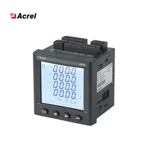 Acrel APM800 멀티 미터 패널 3 단계 modbus rtu rj45 포트 장착 표준 4G SD 카드 장착