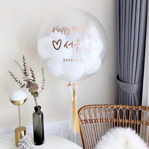 Globos Bobo Súper Transparentes de 12-36 Pulgadas al por Mayor, Decoraciones para Fiestas de Cumpleaños y Bodas, Artículos Promocionales para Fiestas - Product Image 3