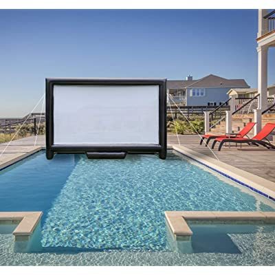 Hot Sale Commercial Inflatable Outdoor Theater Rear Projection Movie Screen for Backyard