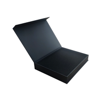 Venta al por mayor caja de regalo magnética estilo libro con inserto con revestimiento UV de laminación mate en relieve