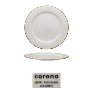 Plato de Cena Corona Artisan Beige de 31.5 cm para Restaurante, Catering, Suministros para Hoteles, Venta al por Mayor - Product Image 4