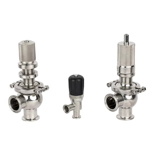 SS304 SS316L sanitario OEM acciaio inossidabile Mini <span class=keywords><strong>valvola</strong></span> <span class=keywords><strong>di</strong></span> <span class=keywords><strong>sicurezza</strong></span> prezzo 1/4 "DN25-DN100 ODM morsetto fodera valvole <span class=keywords><strong>di</strong></span> saldatura per acqua <span class=keywords><strong>pneumatica</strong></span> - Product Image 2
