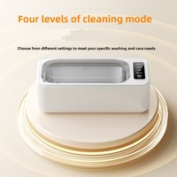 Nettoyeur à ultrasons transfrontalier pour lunettes, lentilles de contact, aligneurs dentaires et bijoux, usage domestique, en ABS