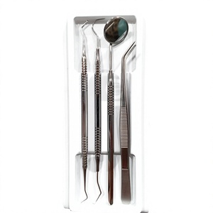 Kit de Examen Dental Básico con Certificación CE, Reutilizable, con Empuñadura Ergonómica, Clase I, Juego de Diagnóstico de 3 Piezas, Instrumentos Quirúrgicos de Grado A+ - Product Image 3