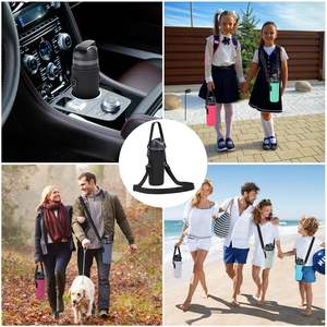 Sac de transport de bouteille d'eau avec bandoulière réglable pour gobelet Owala 24 OZ couvercle de bouteille d'eau isolé pour Owala FreeSip - Product Image 6