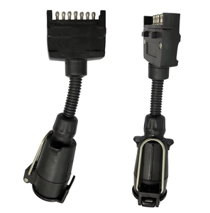 Nuevo Adaptador de Enchufe Plano de 7 Vías para Remolques, Conector de Enchufe Redondo Grande de Estilo Europeo de 7 Pines para Camiones y Remolques - Product Image 4