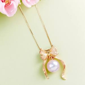 Accesorios 31228DIY, Colgante de Plata S925 con Cuentas Redondas de 10-13 mm, Soporte Vacío para Collar, 100% Perlas Sueltas - Product Image 4