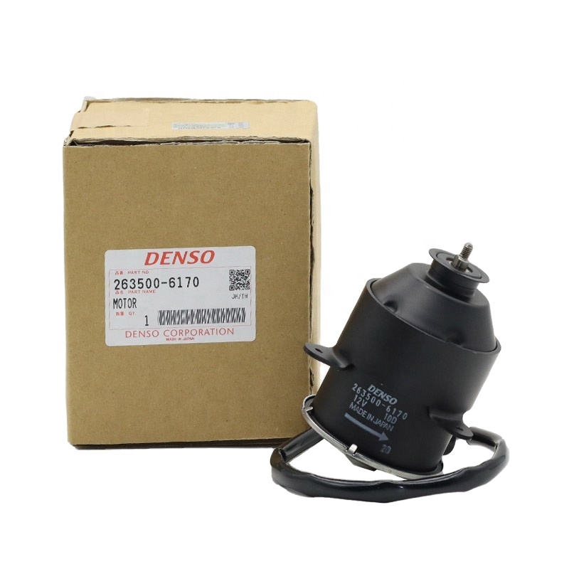 DENSO Condenser Fan Motor 168000-2660 & 16363-38080 for Lexus