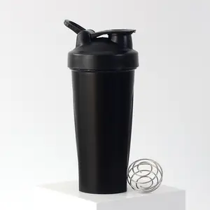 Özel Logo 28 OZ Protein Shaker spor egzersiz Fitness için plastik su şişesi plastik çalkalama şişesi spor