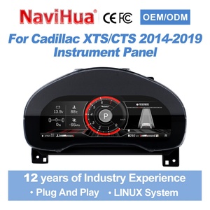 Navihua - Panel de Instrumentos Digital para Automóvil con Sistema Linux, Carplay, Velocímetro, Pantalla LCD para Cadillac XTS CTS 2014-2019 - Product Image 1